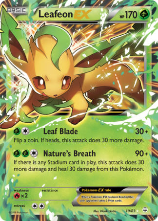 Leafeon-EX 10 / 83