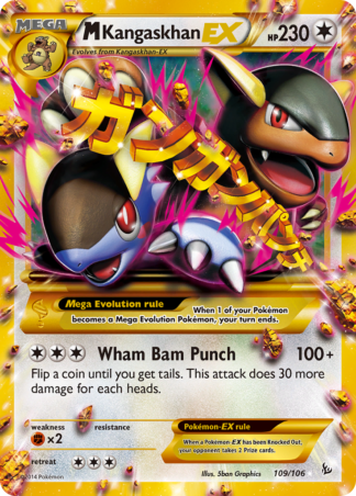 M Kangaskhan-EX 109 / 106