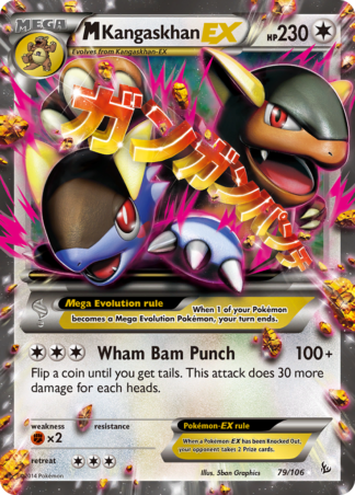 M Kangaskhan-EX 79 / 106