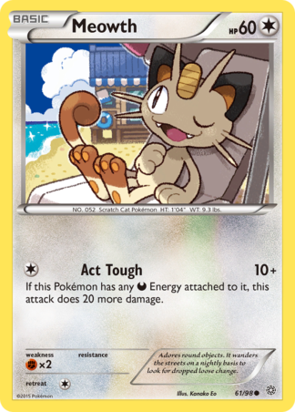 Meowth 61 / 98