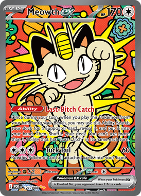 Meowth ex 121 / 88