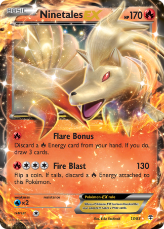 Ninetales-EX 13 / 83