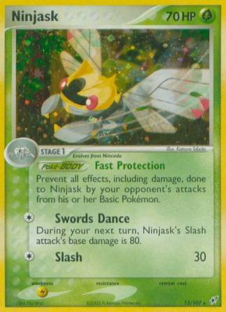 Ninjask 13 / 107