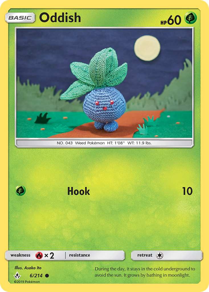 Oddish 6 / 214