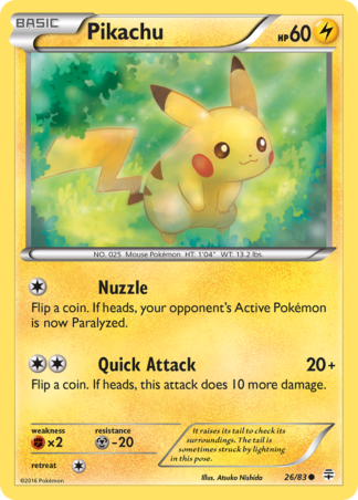 Pikachu 26 / 83