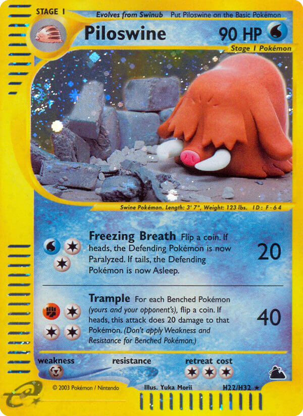 Piloswine H22 / 144