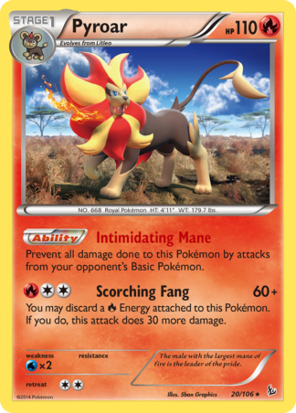 Pyroar 20 / 106