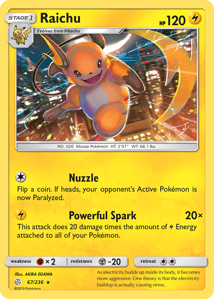 Raichu 67 / 236
