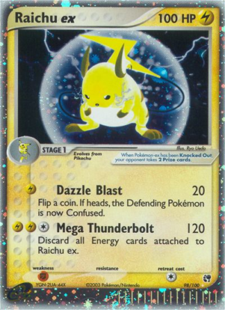 Raichu ex 98 / 100