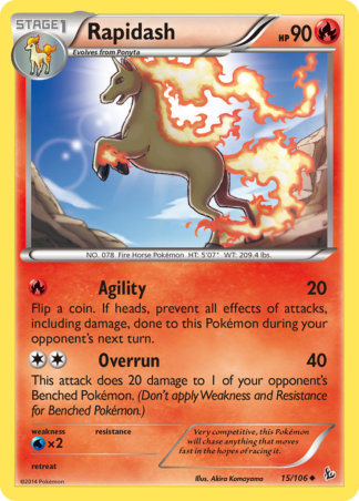 Rapidash 15 / 106