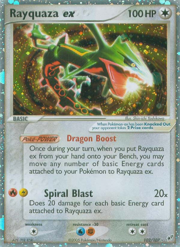 Rayquaza ex 102 / 107