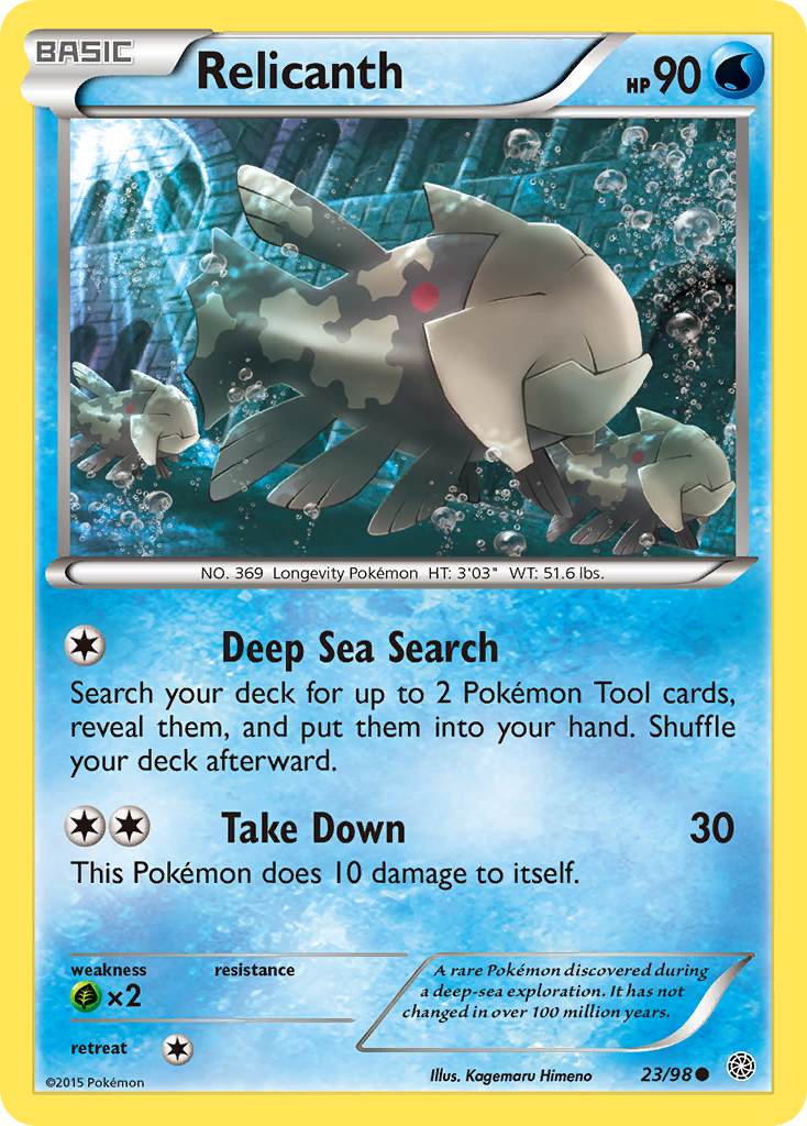 Relicanth 23 / 98