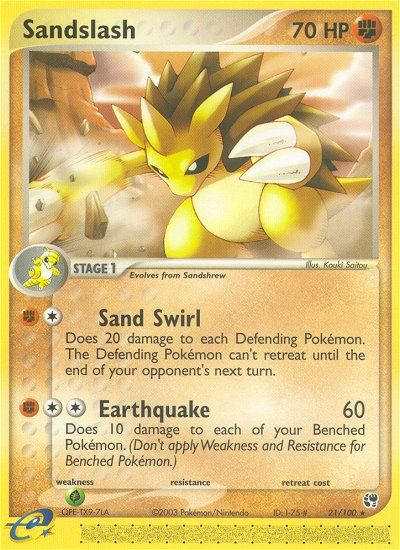 Sandslash 21 / 100