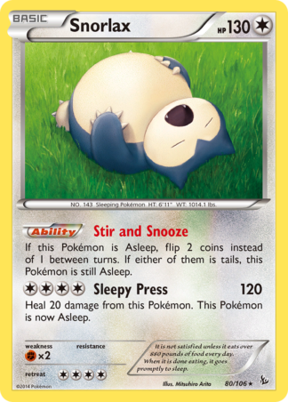 Snorlax 80 / 106