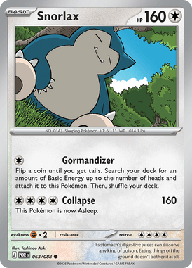 Snorlax 63 / 88