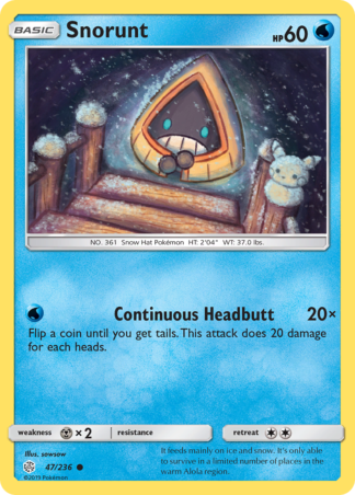 Snorunt 47 / 236