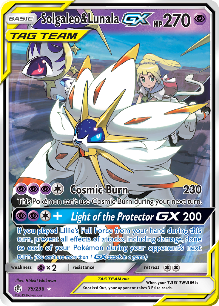 Solgaleo & Lunala-GX 75 / 236