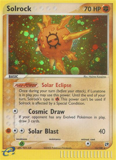 Solrock 13 / 100