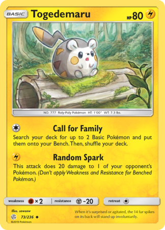 Togedemaru 73 / 236