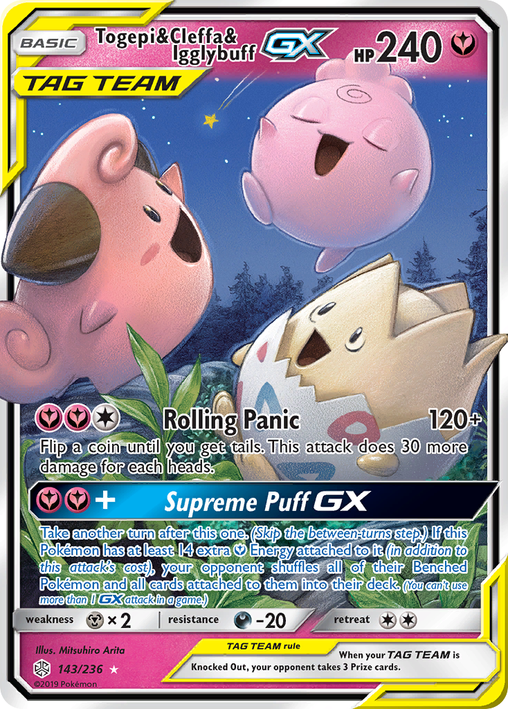 Togepi & Cleffa & Igglybuff-GX 143 / 236