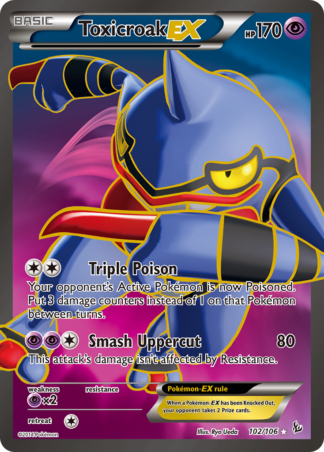 Toxicroak-EX 102 / 106