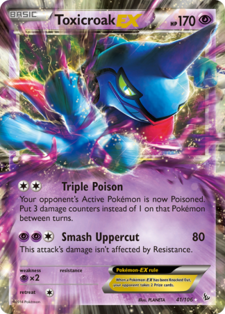 Toxicroak-EX 41 / 106