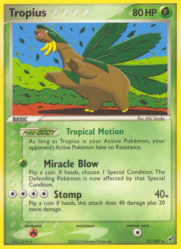 Tropius 27 / 107