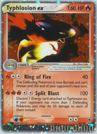 Typhlosion ex 99 / 100