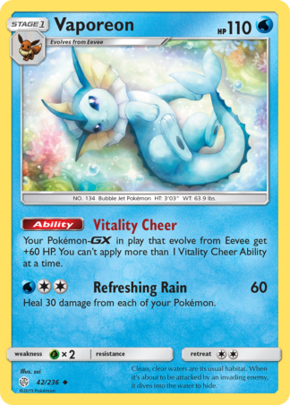 Vaporeon 42 / 236