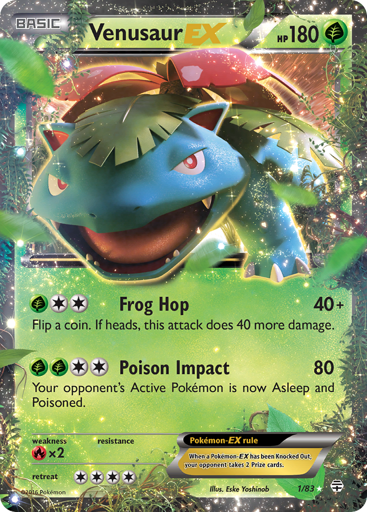 Venusaur-EX 1 / 83