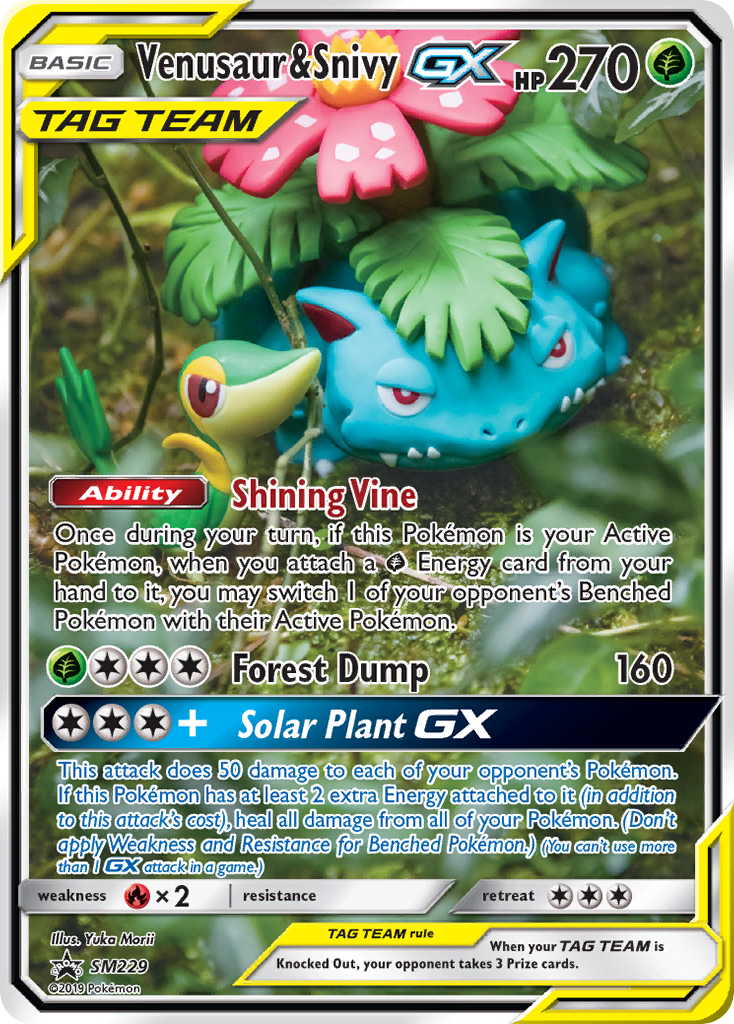 Venusaur & Snivy-GX SM229 / 248