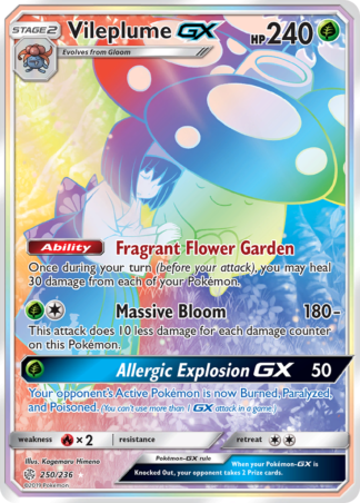 Vileplume-GX 250 / 236