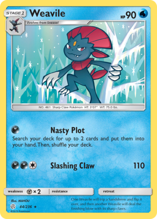 Weavile 44 / 236