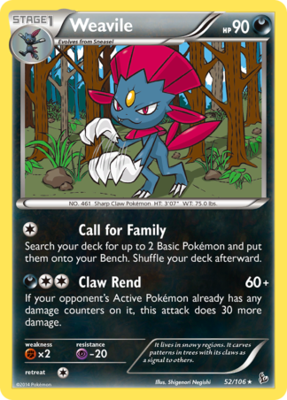 Weavile 52 / 106