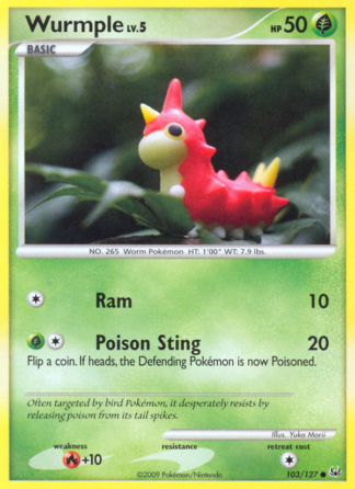 Wurmple 103 / 127