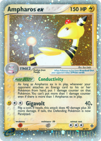 Ampharos ex 89 / 97