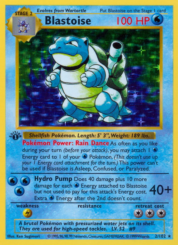 Blastoise 2 / 102