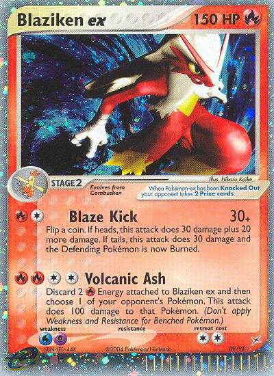 Blaziken ex 89 / 95