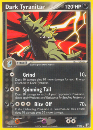 Dark Tyranitar 19 / 109
