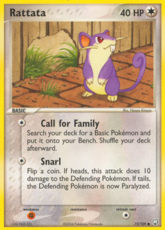 Rattata 72 / 109