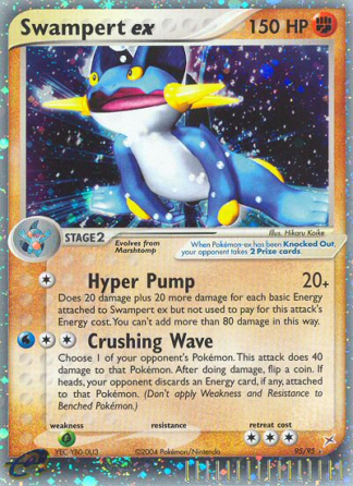 Swampert ex 95 / 95