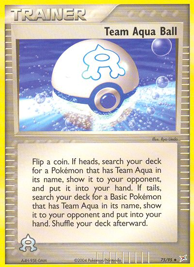 Team Aqua Ball 75 / 95