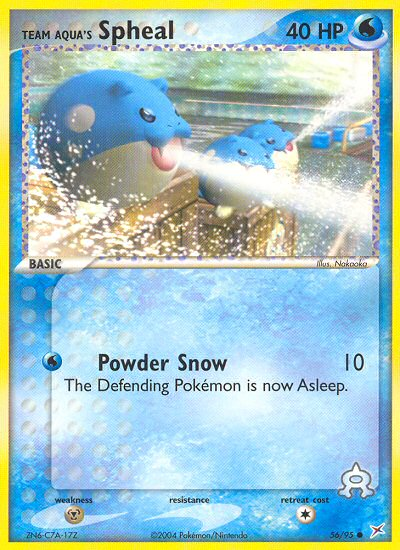 Team Aqua's Spheal 56 / 95