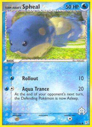 Team Aqua's Spheal 57 / 95