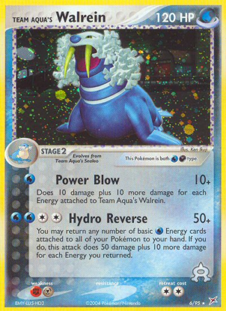 Team Aqua's Walrein 6 / 95