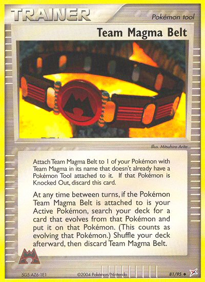 Team Magma Belt 81 / 95