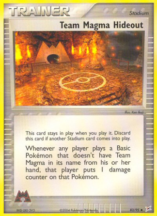Team Magma Hideout 83 / 95