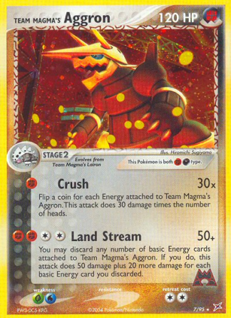 Team Magma's Aggron 7 / 95