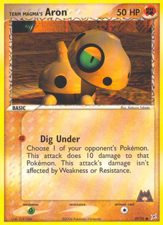 Team Magma's Aron 59 / 95