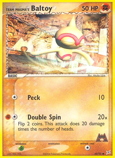 Team Magma's Baltoy 60 / 95